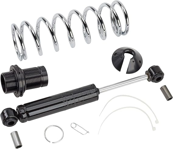 AFCO Street Rod Coilover Shock Kit, Black, 200 Lb