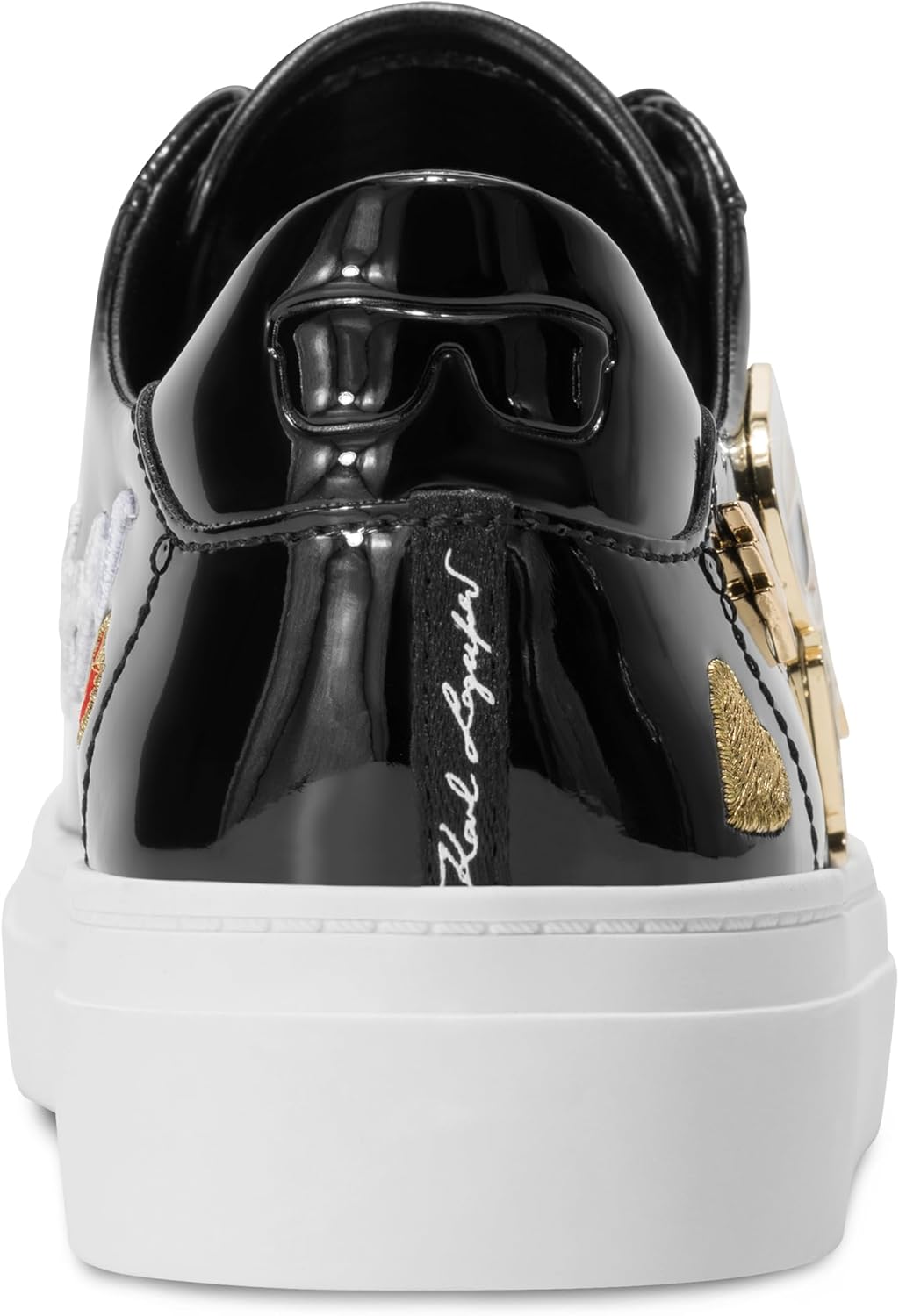 Karl Lagerfeld Womens Cate Pins Lace Up Sneaker - Image 3