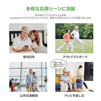 Amazon.co.jp: NEARITY 集音器 ブラック HA10 : ホーム＆キッチン