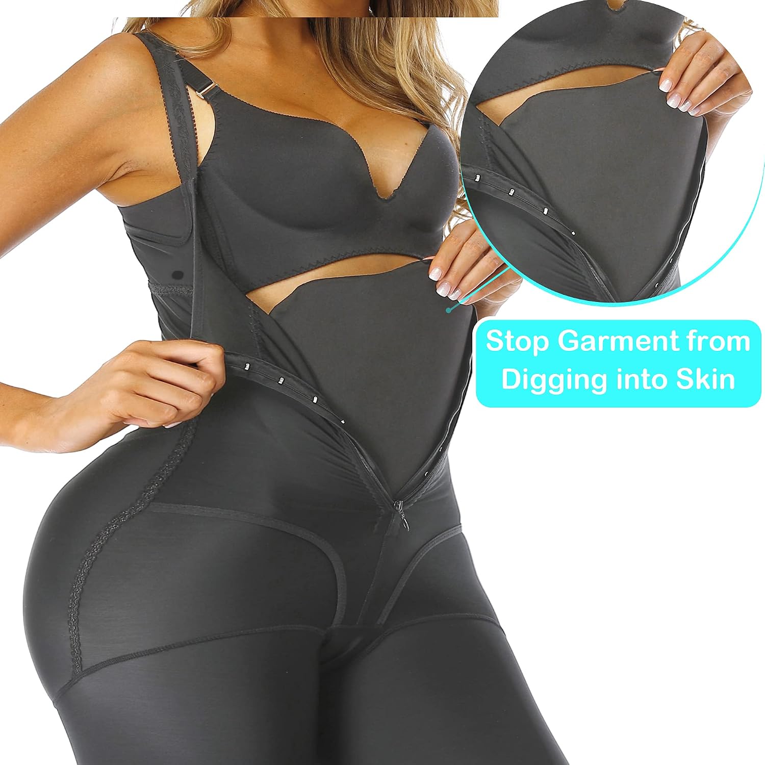 Paz Wean Lipo Foams Abdominal Compression Belly Ab Board for Faja Post Surgery Tummy Tuck 360 Bbl Liposuction
