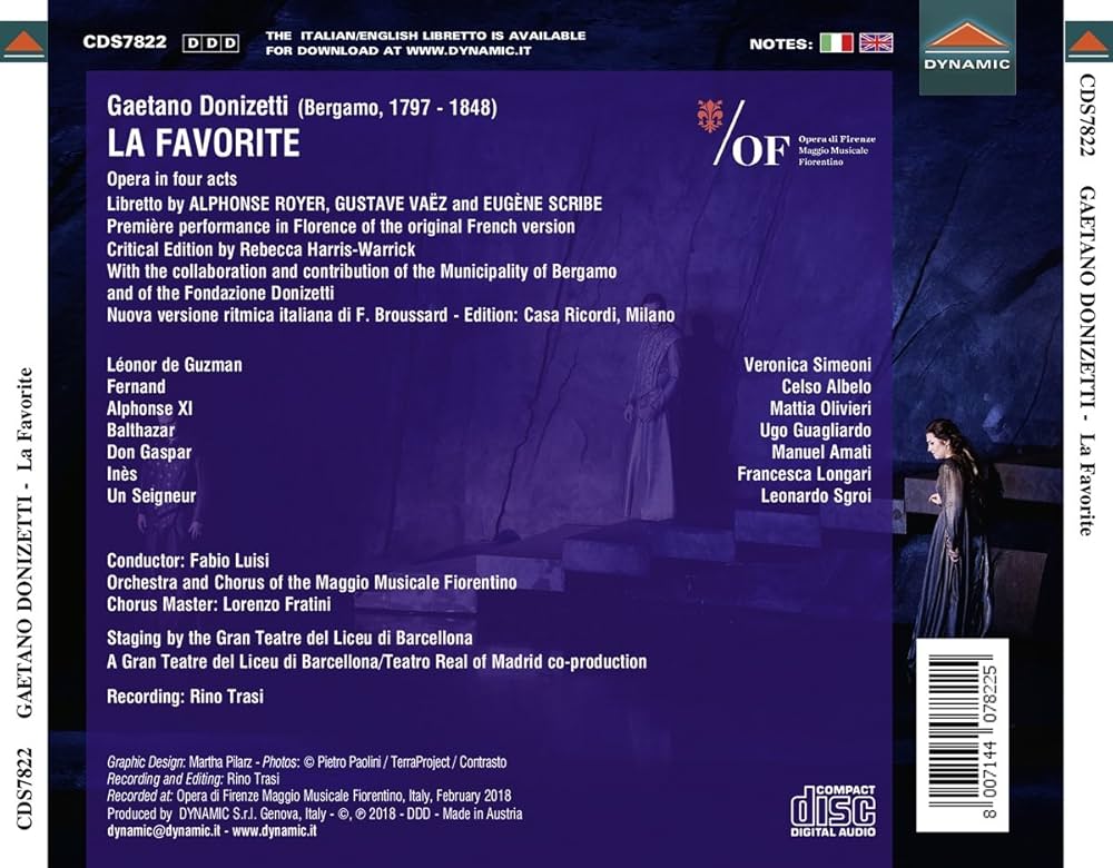 その他 Donizetti: La Favorite [DVD] n5ksbvb Amazon.com: Donizetti: La Favorite : DONIZETTI: LA FAVORITE