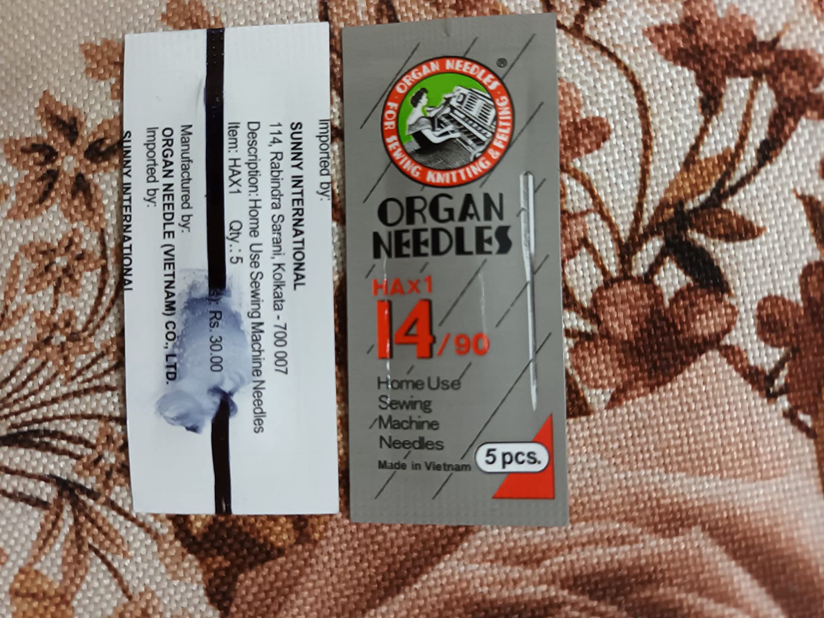 Lucknow Crafts Organ Vardhman Art and Craft Stainless Steel Needles