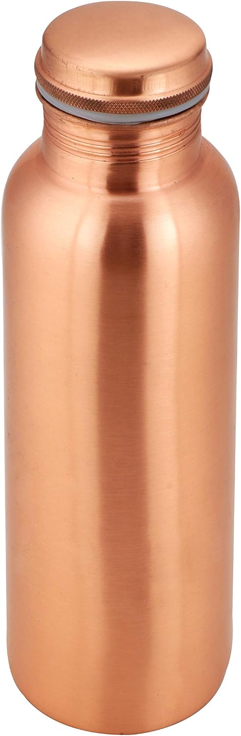 Copper Water Bottle Plain Leak Proof 100% Pure, An Ayurvedic Copper Vessel - Image 4