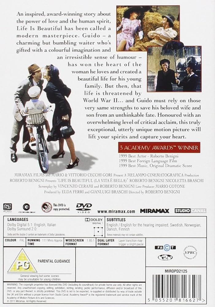 Amazon.co.jp: Life Is Beautiful [Region 2] : DVD
