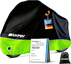 ZUAPEV Waterproof Outdoor Bicycle Cover, 210D Waterproof Bicycle Tarpaulin, Rain Cover 1 Racing/Road/Mountain Bike/Electric/City/Child, 195 x 70 x 110 cm