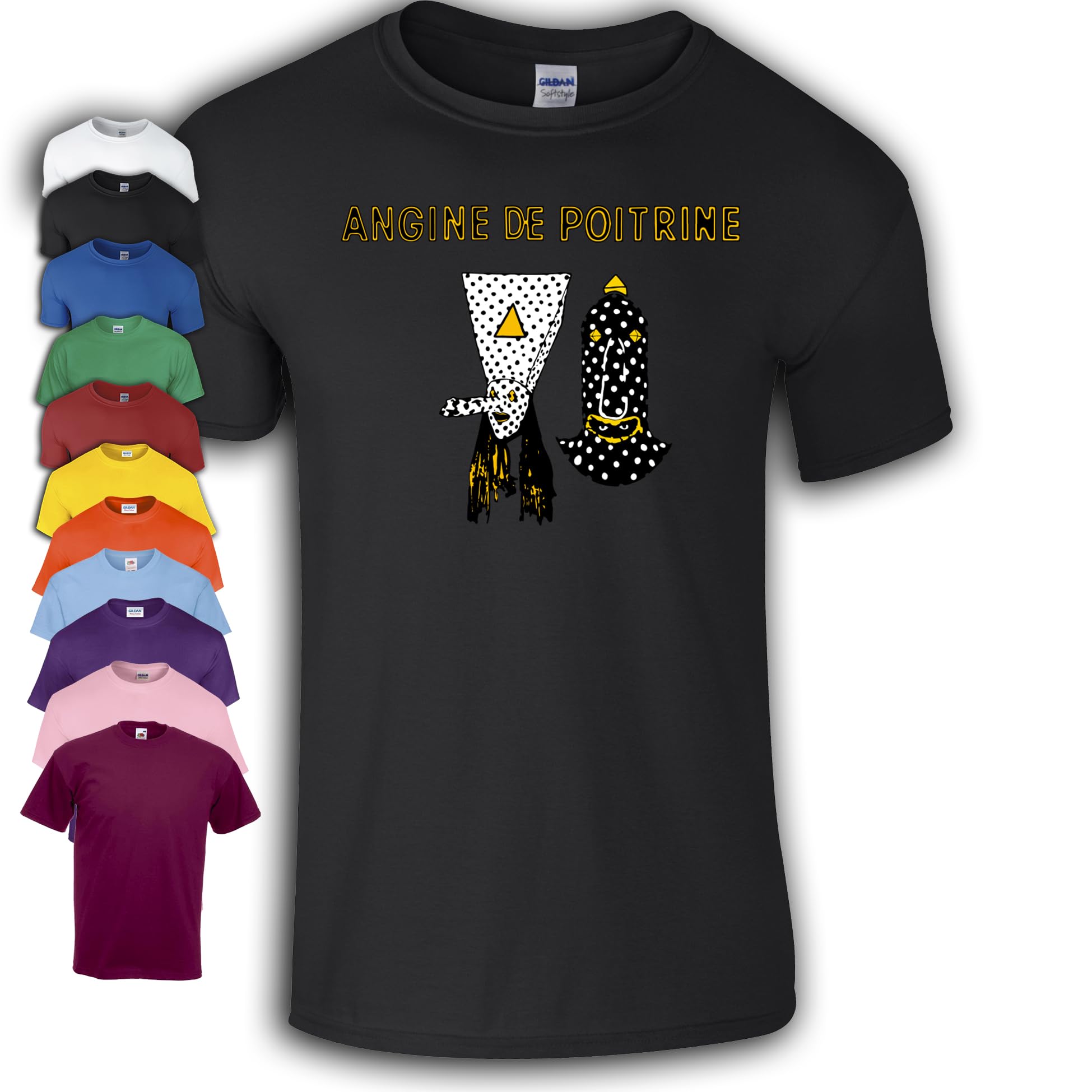 ANGINE DE POITRINE オフィシャル Tシャツ ブラック XXL 【公式通販】