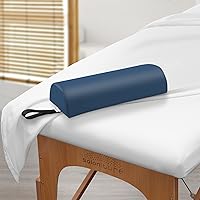 Vista 5 de Saloniture Cojín Reforzador de Mesa de Masaje de Cuello Semicircular - 13 x 6 x 3 Pulgadas - Azul