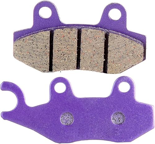 SCITOO FA197 Pastillas de freno para Honda Dream 50R 2004 Pastillas de freno traseras de fibra de carbono