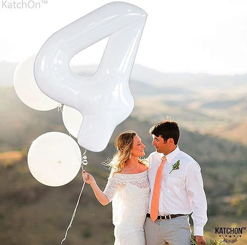 Miniatura 1142 de KatchOn, Globo dorado gigante del número 8 de 40 pulgadas, globo dorado del número 8 para decoraciones de cumpleaños de 8 años para niñas