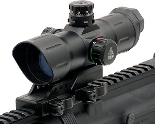 Miniatura 2 de UTG Mira de 6 pulgadas ITA rojoverde CQB con punto T con soporte QD compensado