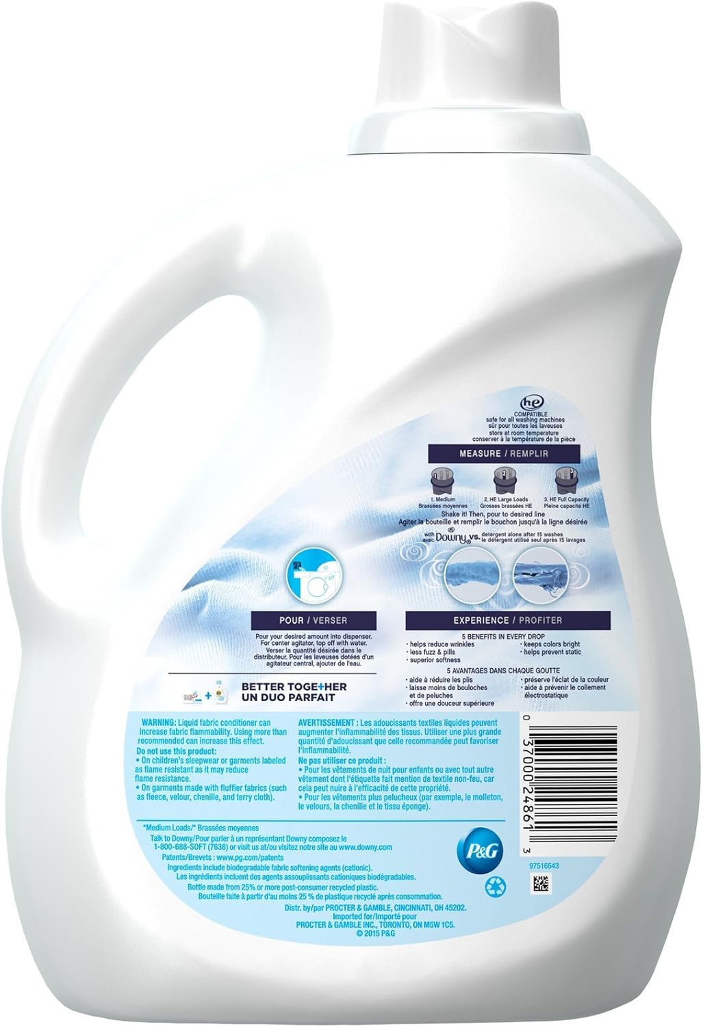 Downy Liquid Fabric Conditioner - Free & Gentle - 103 oz - 2 pk
