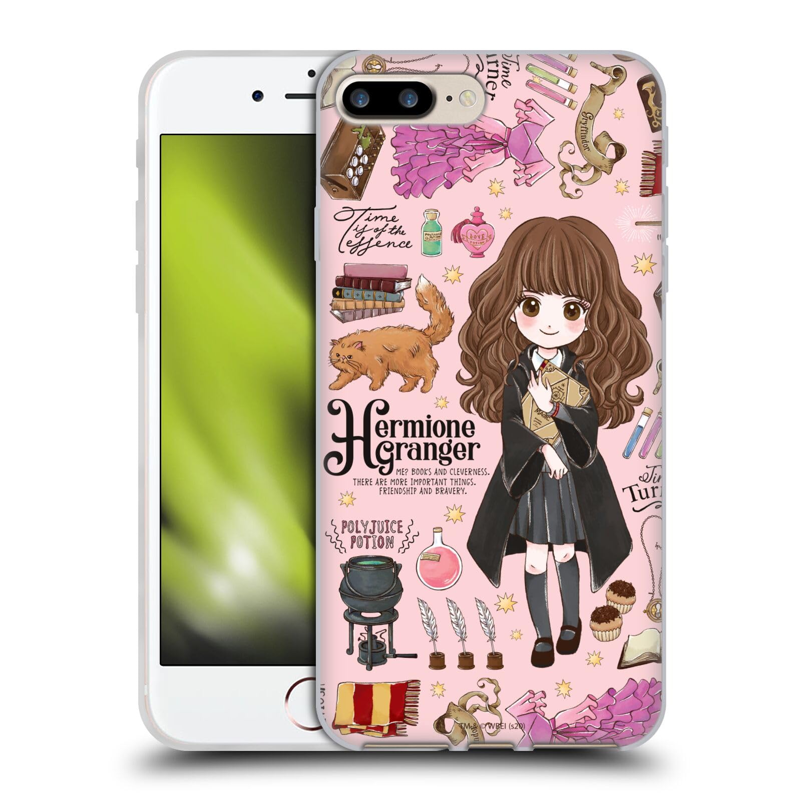 Head Case Designs Licenciado Oficialmente Harry Potter Patrón Luna Reliquias de la Muerte XXXVII Caso Funda de Gel Suave Compatible con Apple iPhone 12 / iPhone 12 Pro — view 124
