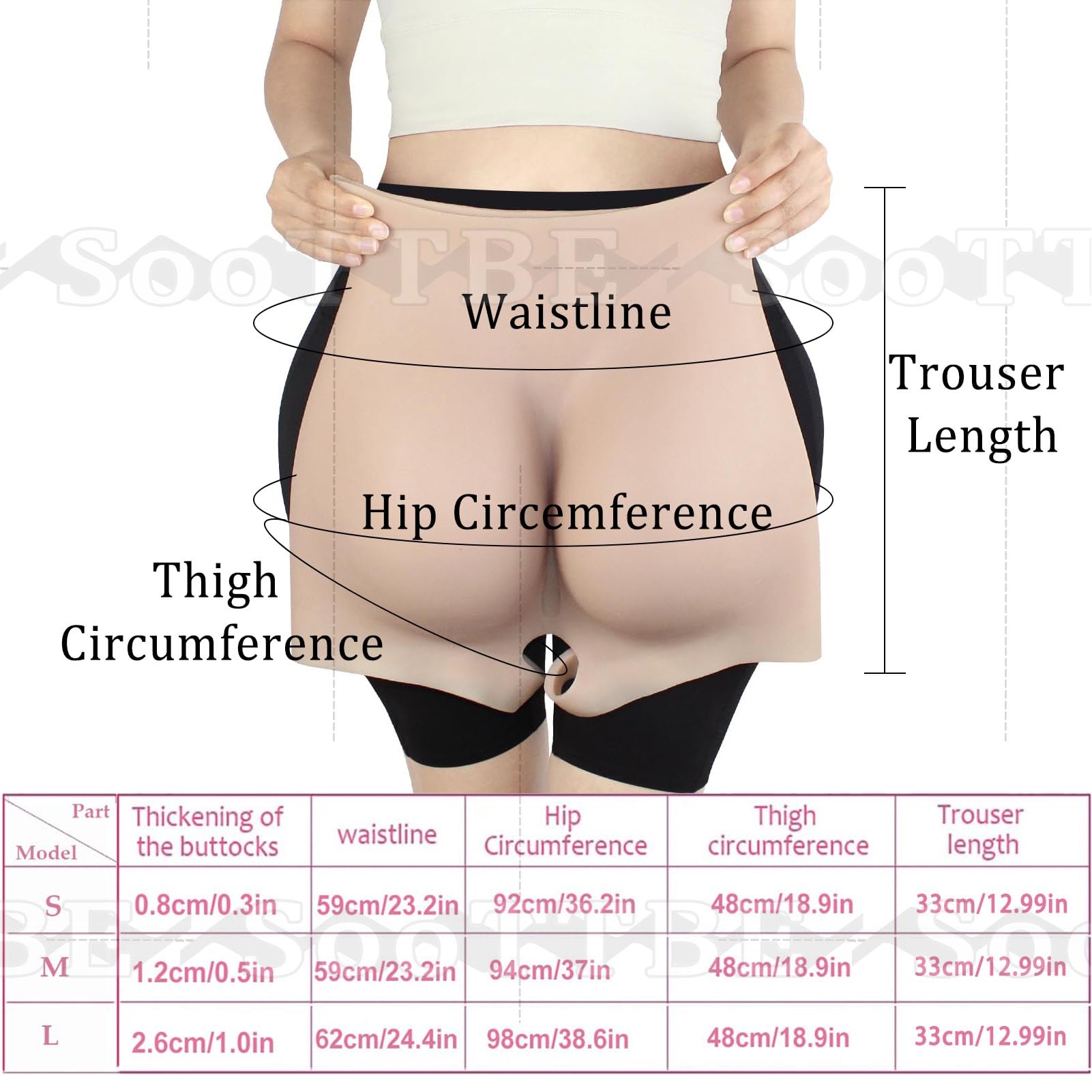 Silicone Butt Shaper Mutandine Hip Lift Enhancer Mutandine A Vita Alta Culo Finto Push Up Biancheria Intima Morbida per Le Donne Drag Queen