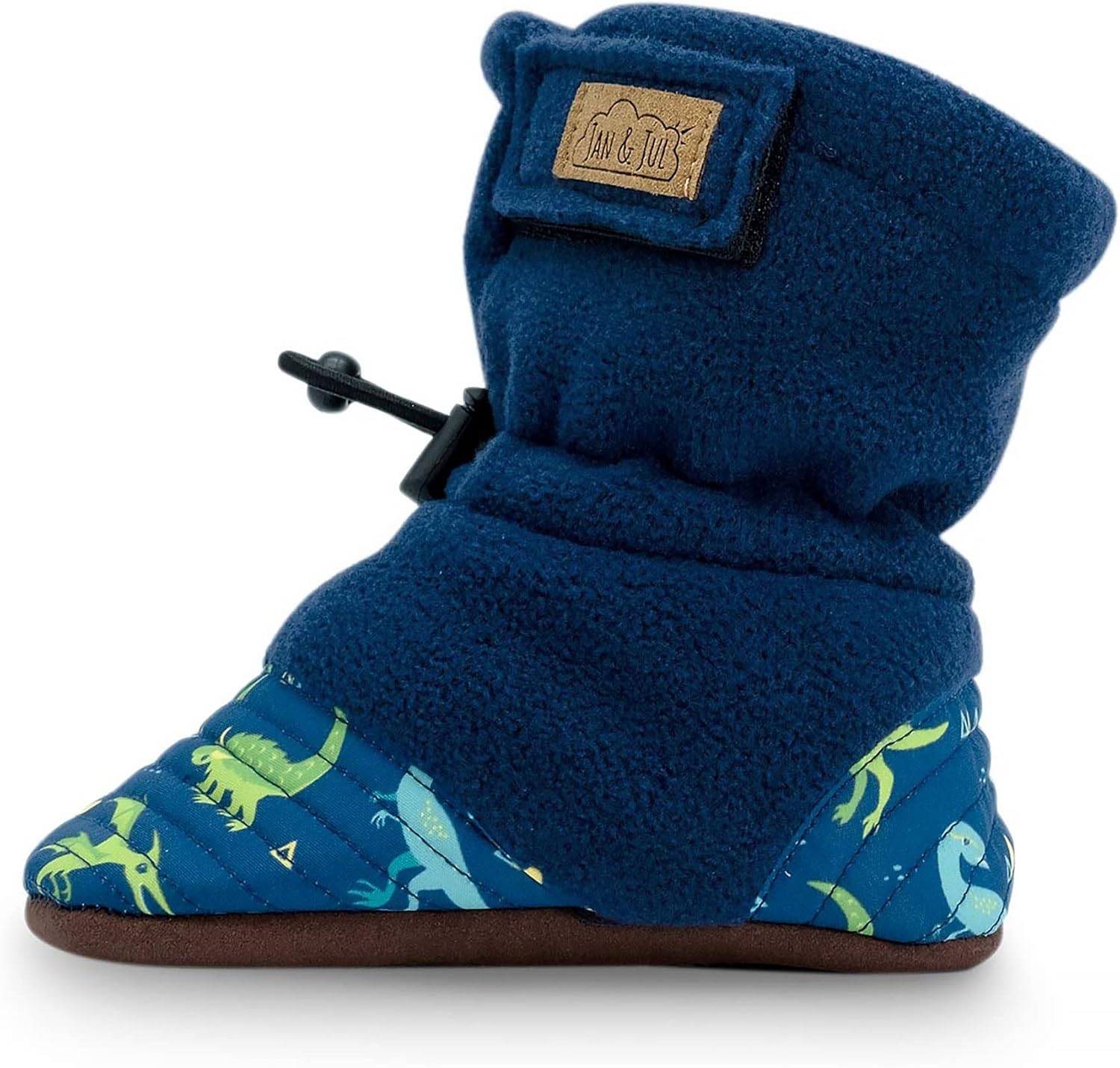 JAN & JUL Fleece Cozy Booties for Babies and Toddlers