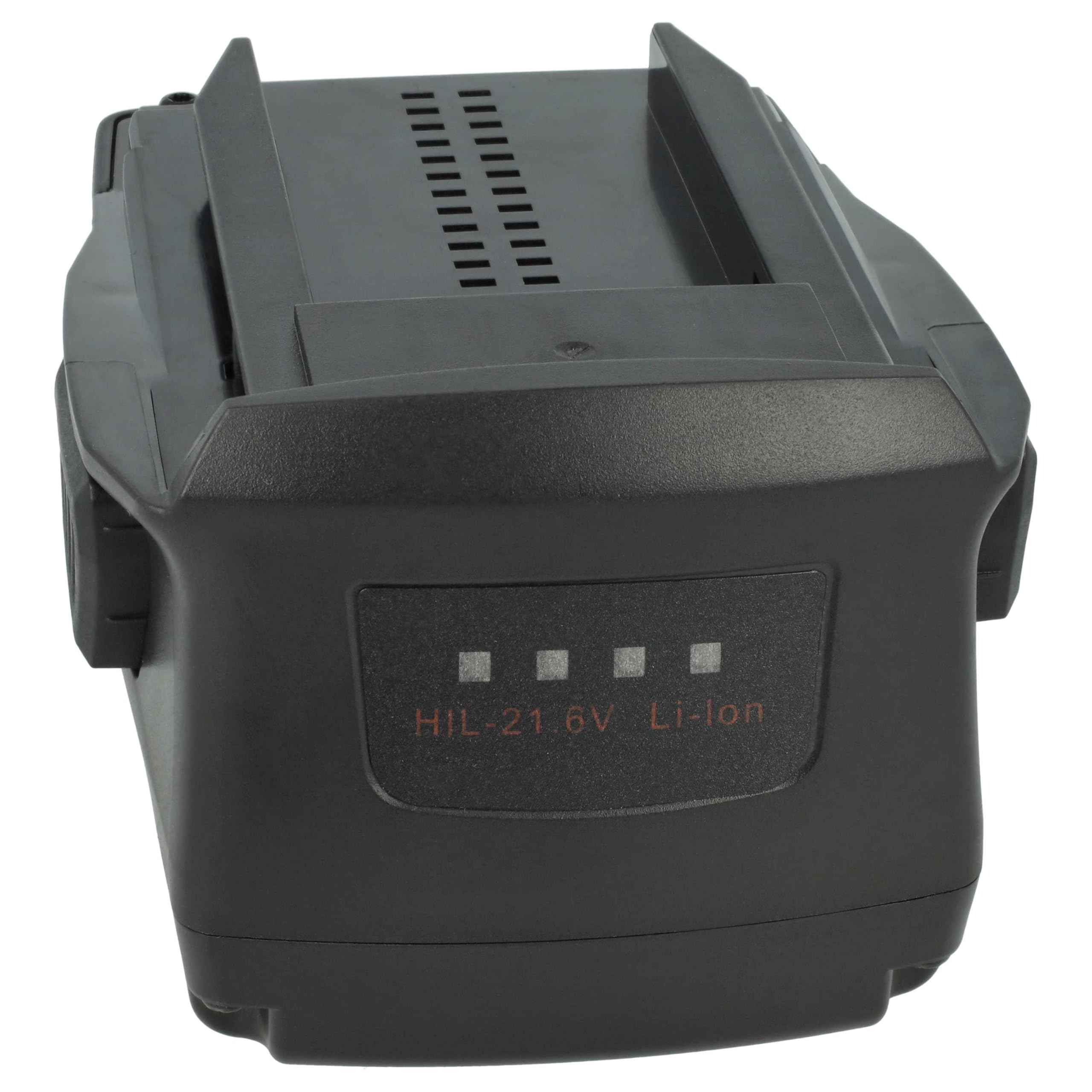 vhbw batteria sostituisce Hilti B22/5.2, B22/8.0, B22/3.3 per utensile elettrico (6000 mAh, Li-Ion, 21,6 V)