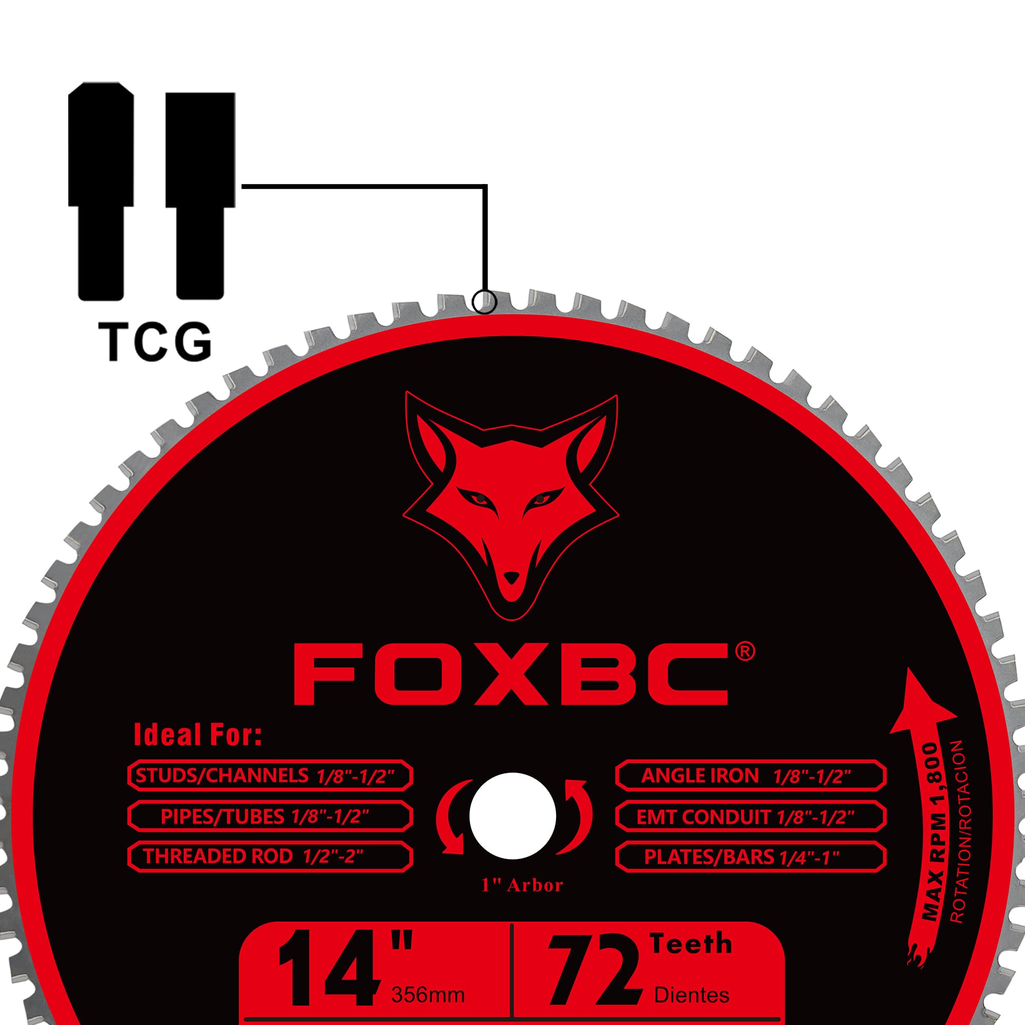 FOXBC Metal Cutting Saw Blade - 3x Longer Life -4 FOXBC Metal Cutting Saw Blade - 3x Longer Life -4