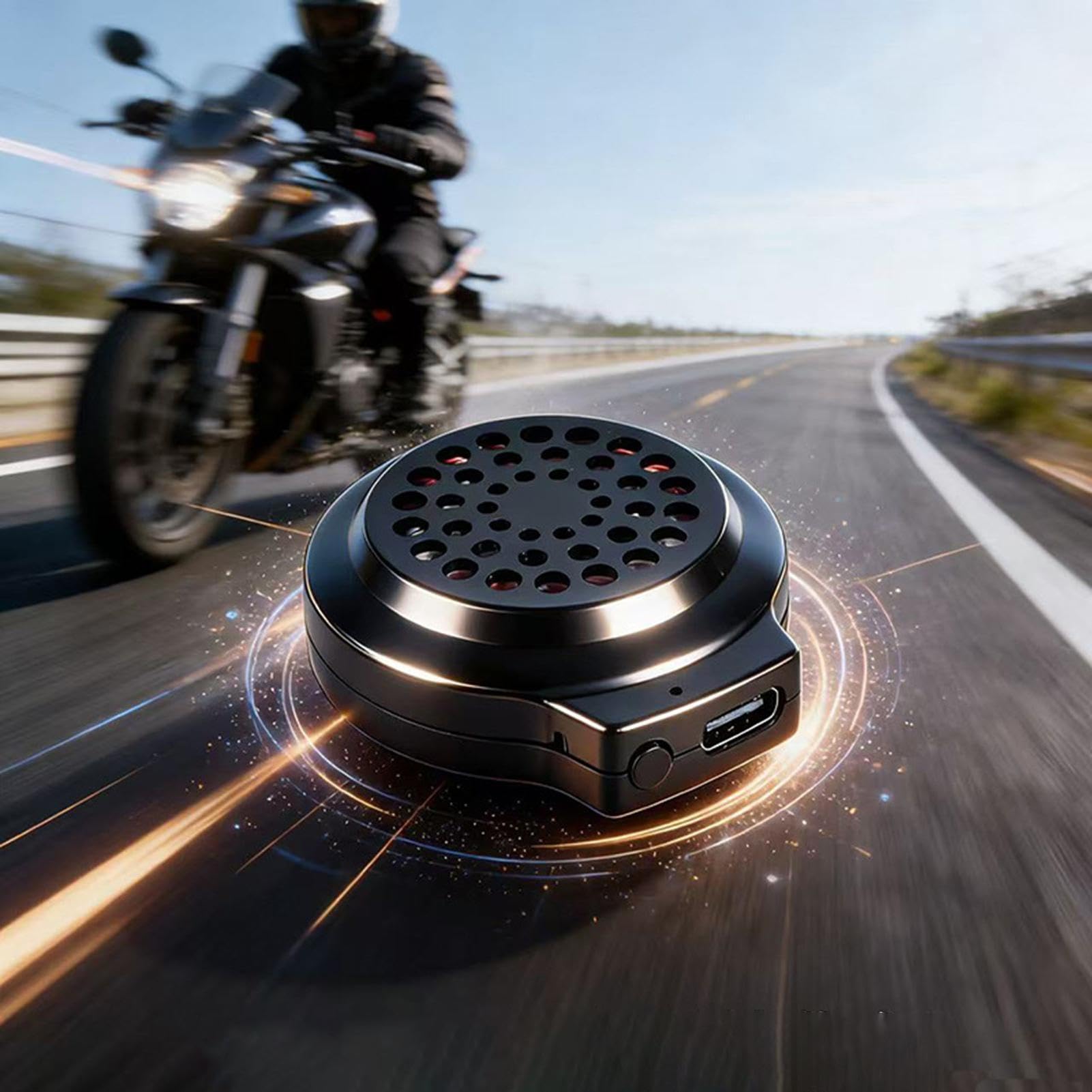 Kit Auricolari per Casco Moto Senza Fili Riduzione Del Rumore Con