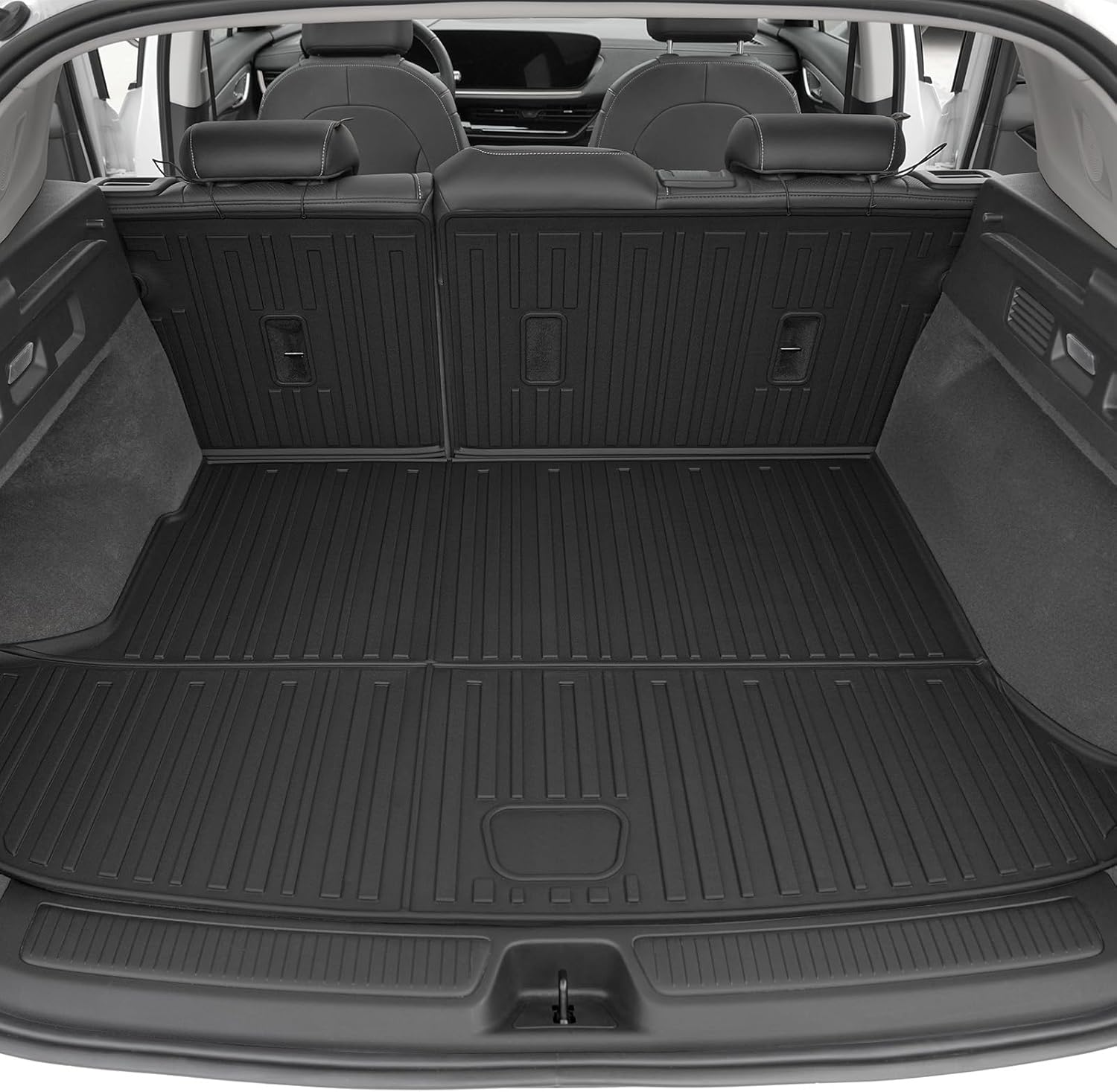 Cargo Mat for Buick Envision 2021-2025 Accessories, Full Coverage All Weather Trunk Cargo Liner with Backrest Protectors