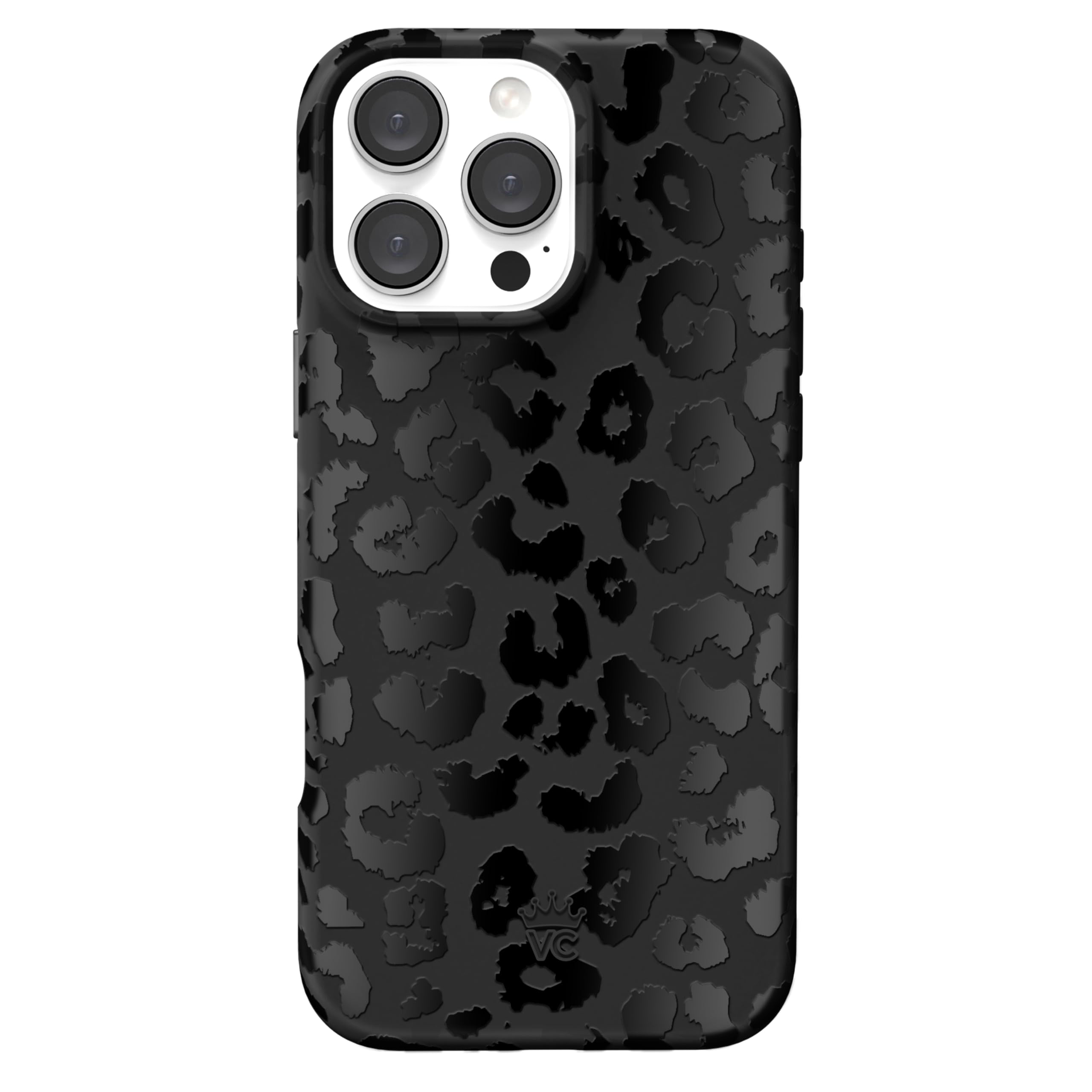 VELVET CAVIAR Black Leopard Cheetah Print Phone Case for iPhone 16 Pro Max - Compatible with MagSafe 10ft