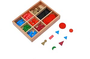 Adena Montessori Basic Wooden Grammar Symbols with Box