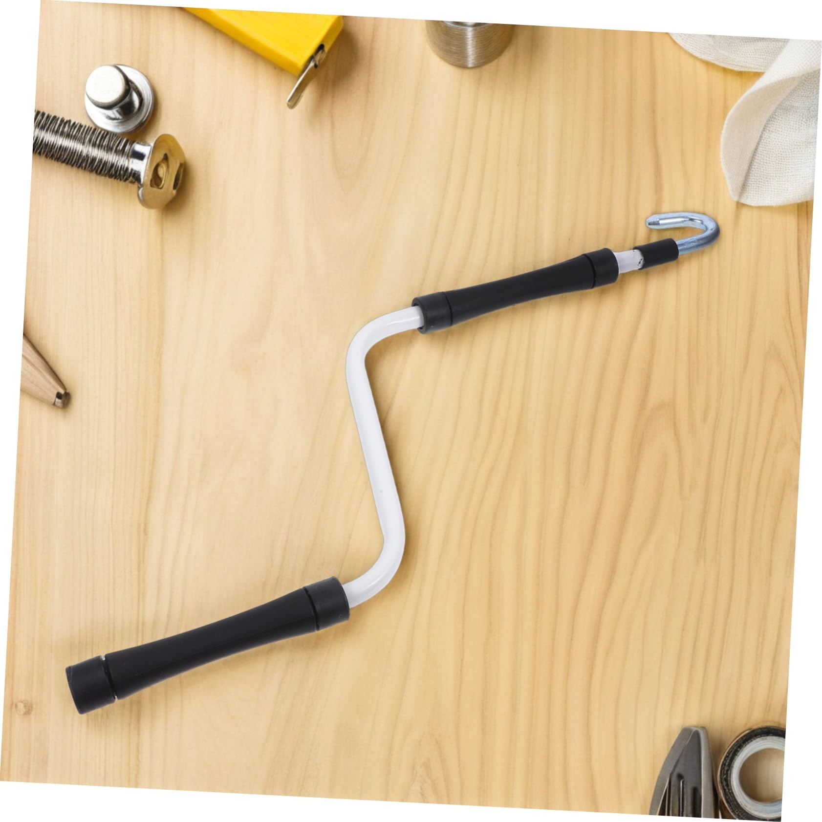 Manivelle Accessoire en Métal Robuste de Store Extérieur Banne pour Auvent et Toile D'ombrage, pour Balcons et Espaces Commerciaux