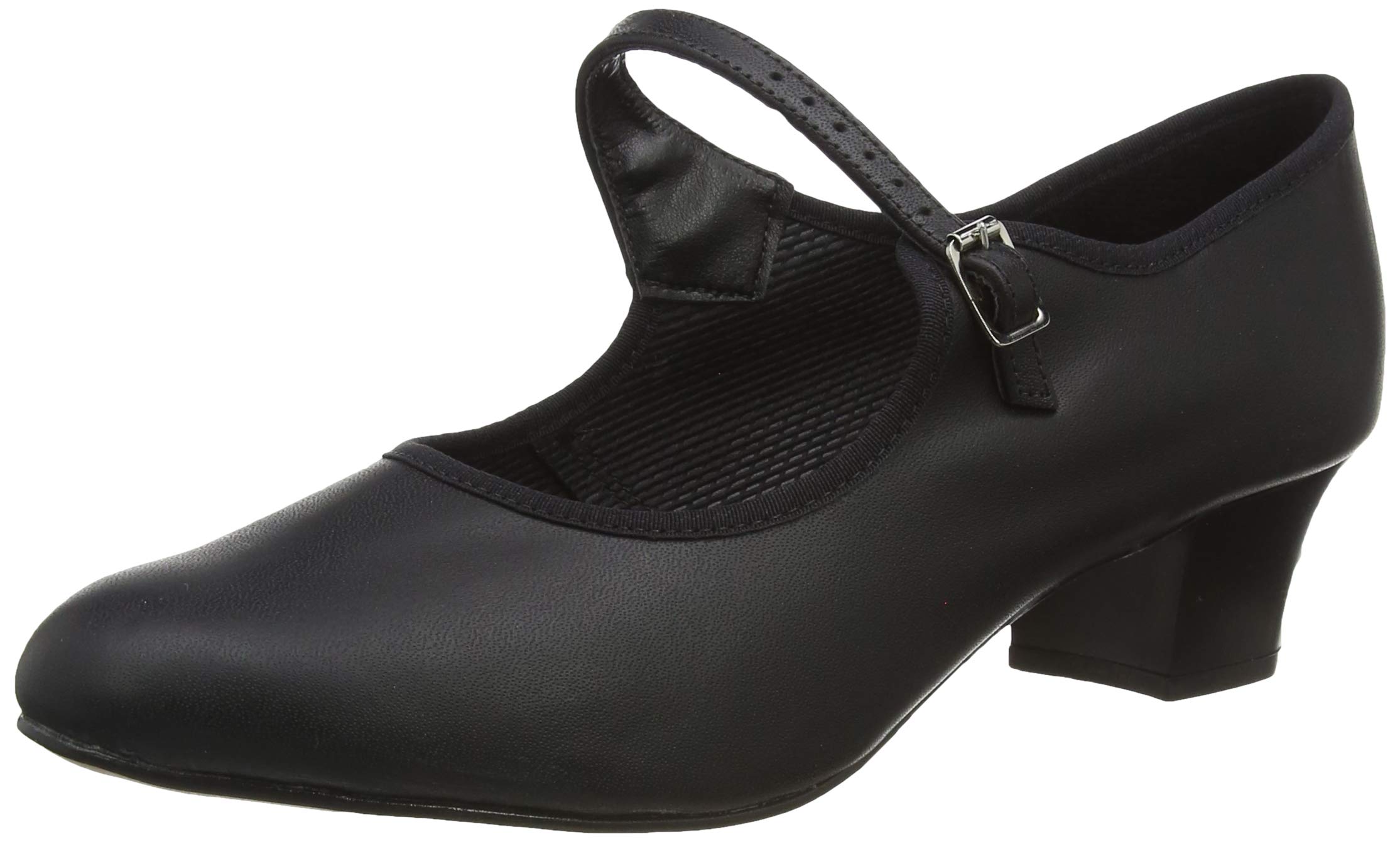 Freed of London Women's Bar2 Dance Shoe, Black, 5 UK