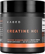 Creatine HCl Powder | 7X Concentrated vs Mono | Muscle Building & Recovery | High Absorption | No Bloating | Creatine for Men & Women | Vegan, Gluten Free | Fruit Punch | 75 Servings