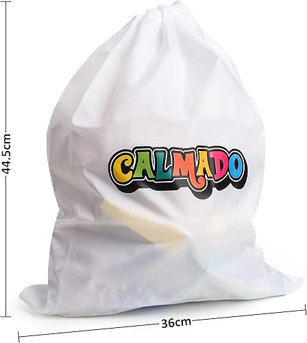 Miniatura 5 de Calmado - Juego de 200 piezas de madera de mármol para niñosniñasniños hecho de madera de haya + bolsa + instrucciones (idioma español no
