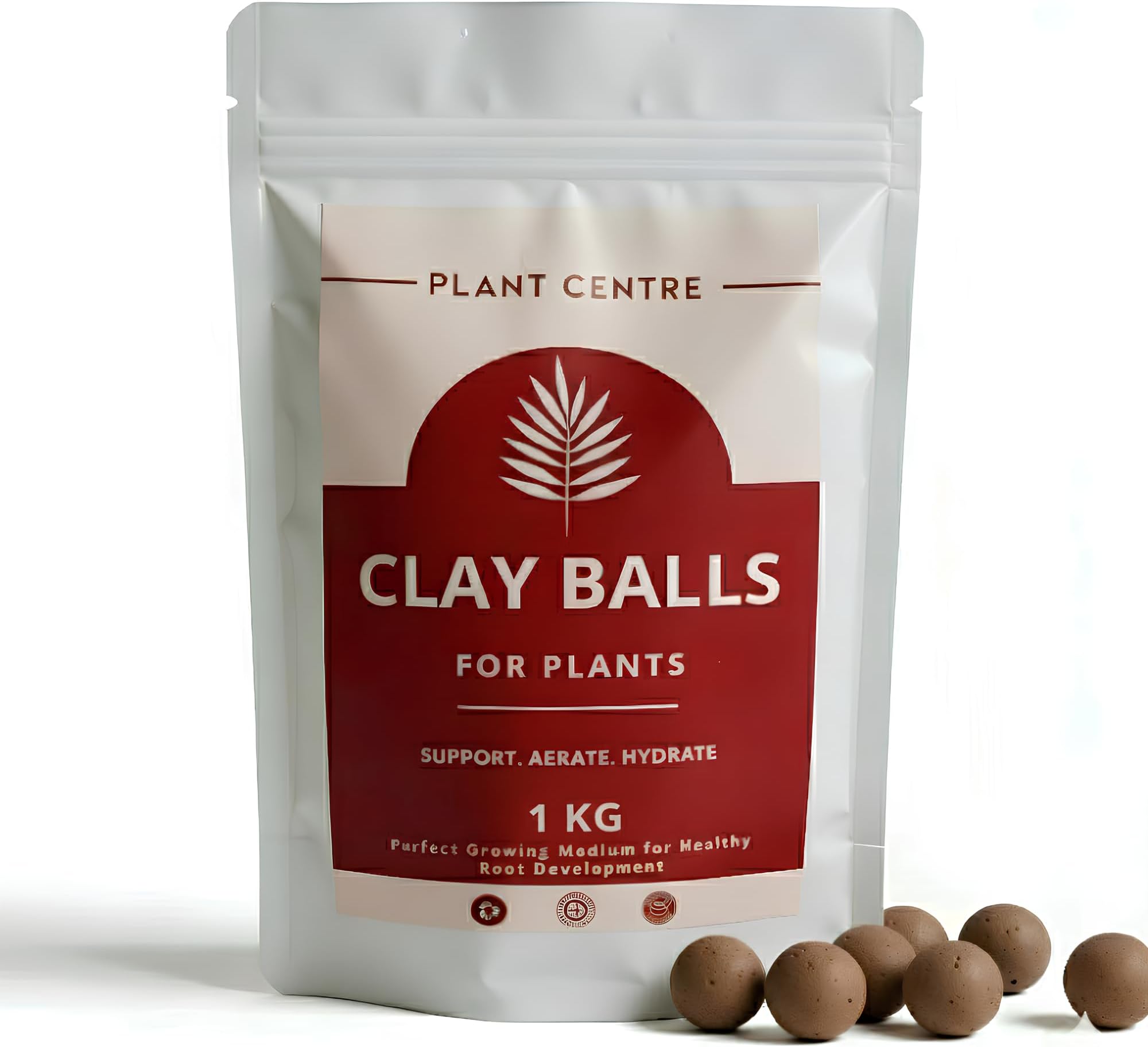- Clay Balls for Plants | Improves Aeration & Drainage | Lightweight Growing Medium | Supports Healthy Root Development for Indoor & Outdoor Plants (1kg)