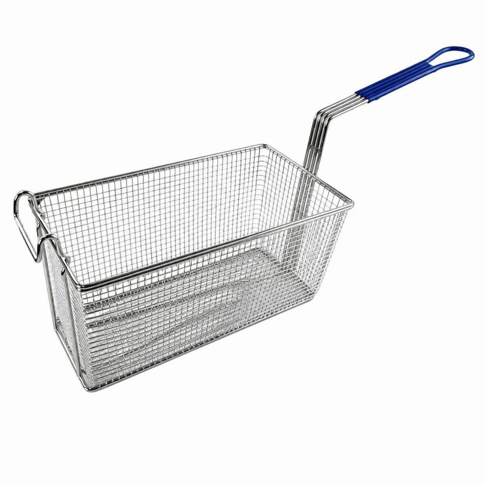 predolo Cesta Malla para Freidora Práctico | Conveniente, Cesta Freír con Asa, Uniforme, para Cocina, Restaurante, 33.5x16.5x15cm