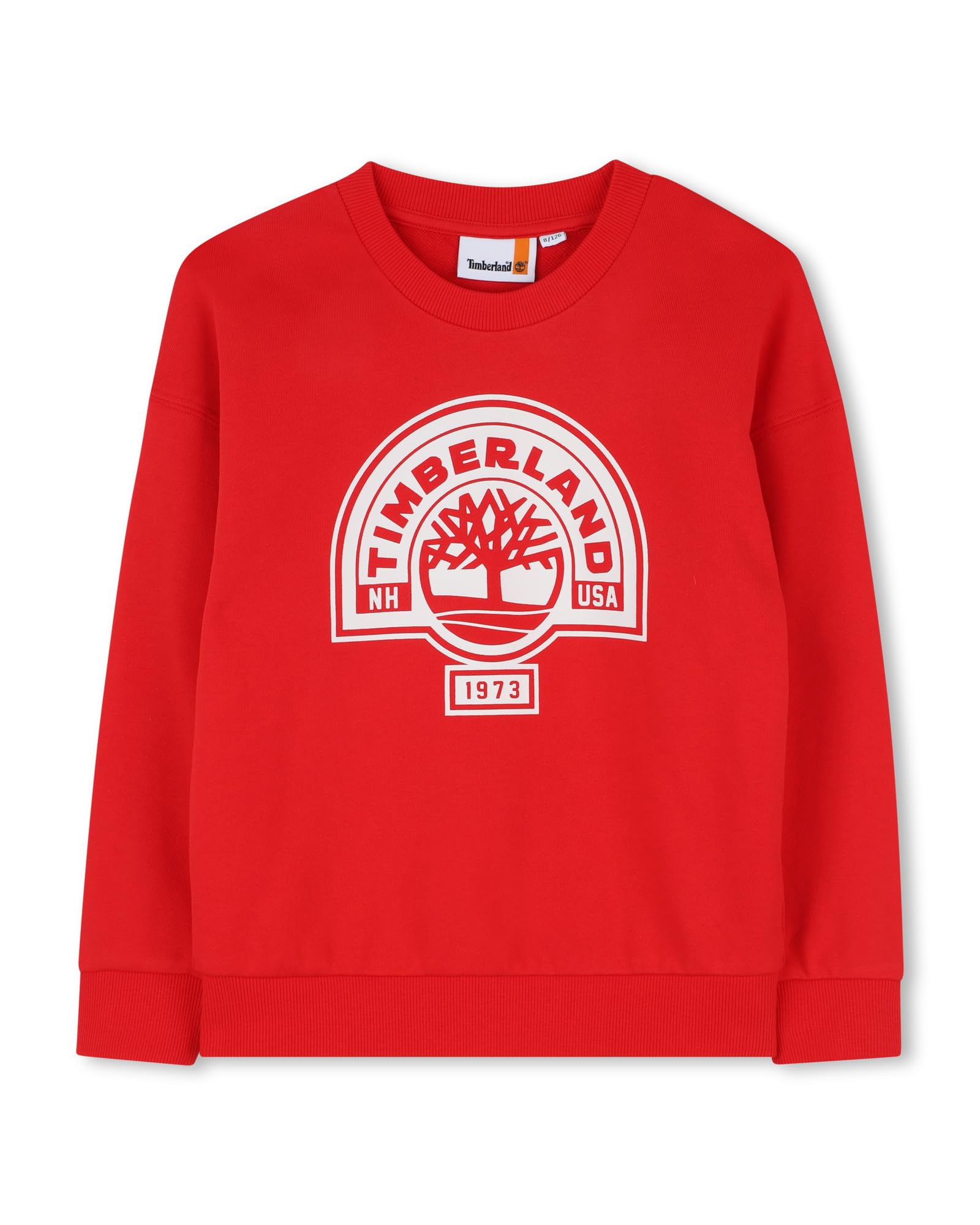 Timberland Felpa Bambino, Rosso, 12 Anni