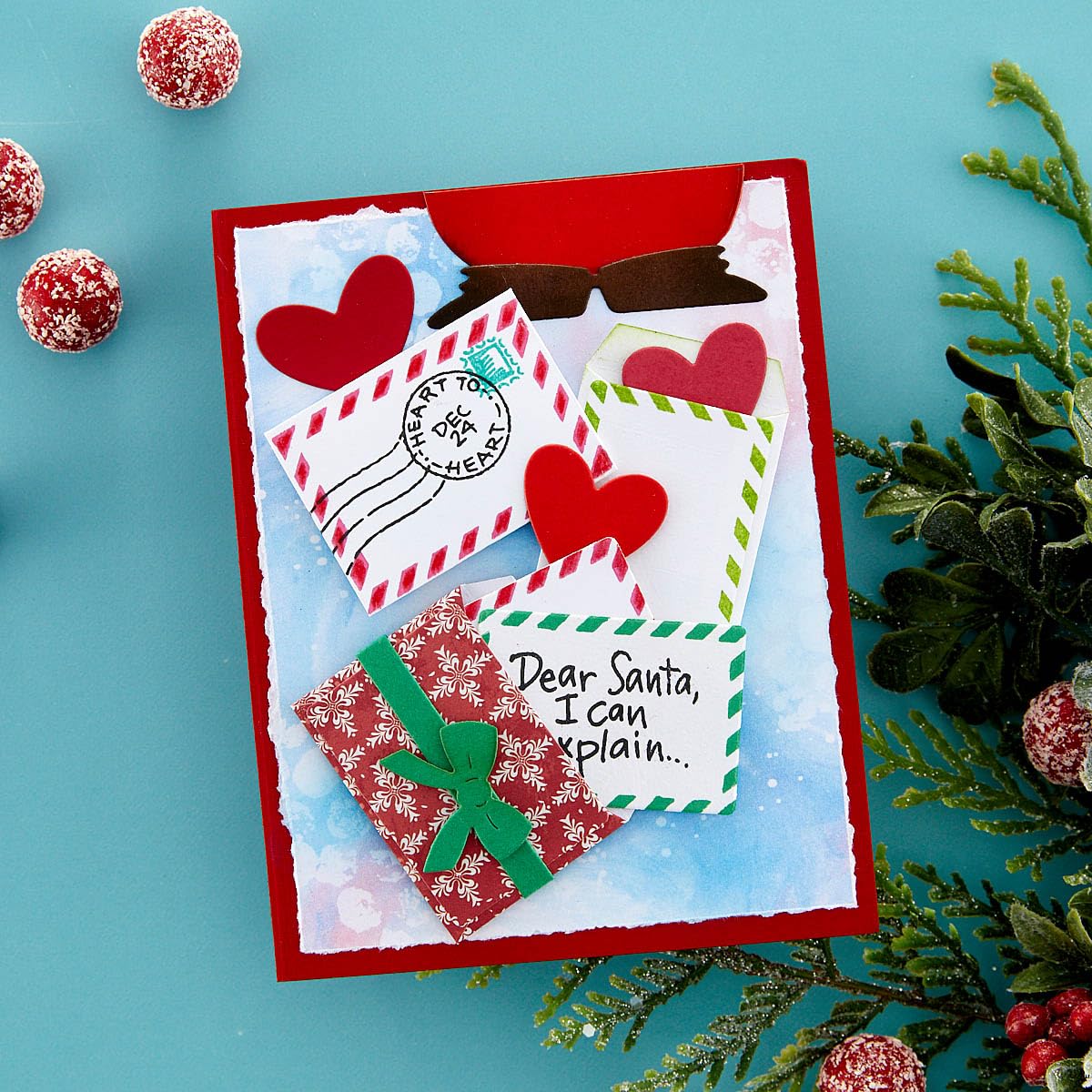 Holiday Hugs Sentiments Clear Stamp Set from The Holiday Hugs Collection by Stampendous, 1.39 x 0.90 inches - Image 3