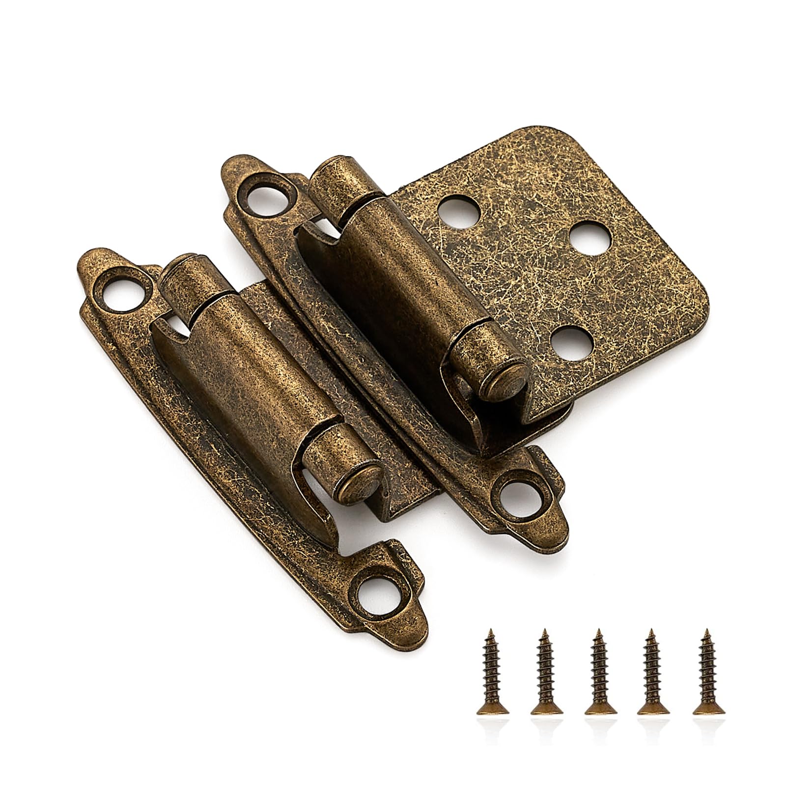 Ravinre 50 Pack 1/2 Overlay Hinges