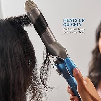 BaByliss PRO 自動巻き取りカールヘアアイロン ブルー ヘアアイロン ベビリスプロ Babyliss PRO Perfect Curl