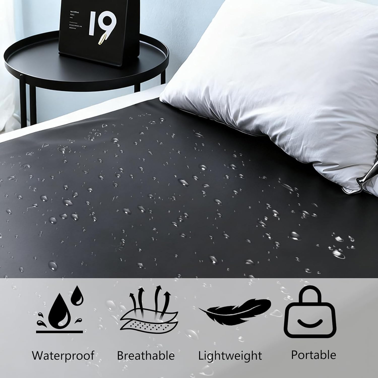 Sex Mat Pad BDSM Furniture Sex Sheets Waterproof and Stain Proof Sex Blankets Sex Furniture - Bedding Waterproof Sheets for Adult Play Intimacy Blanket Waterproof Bondage Bed Restraint for Couples