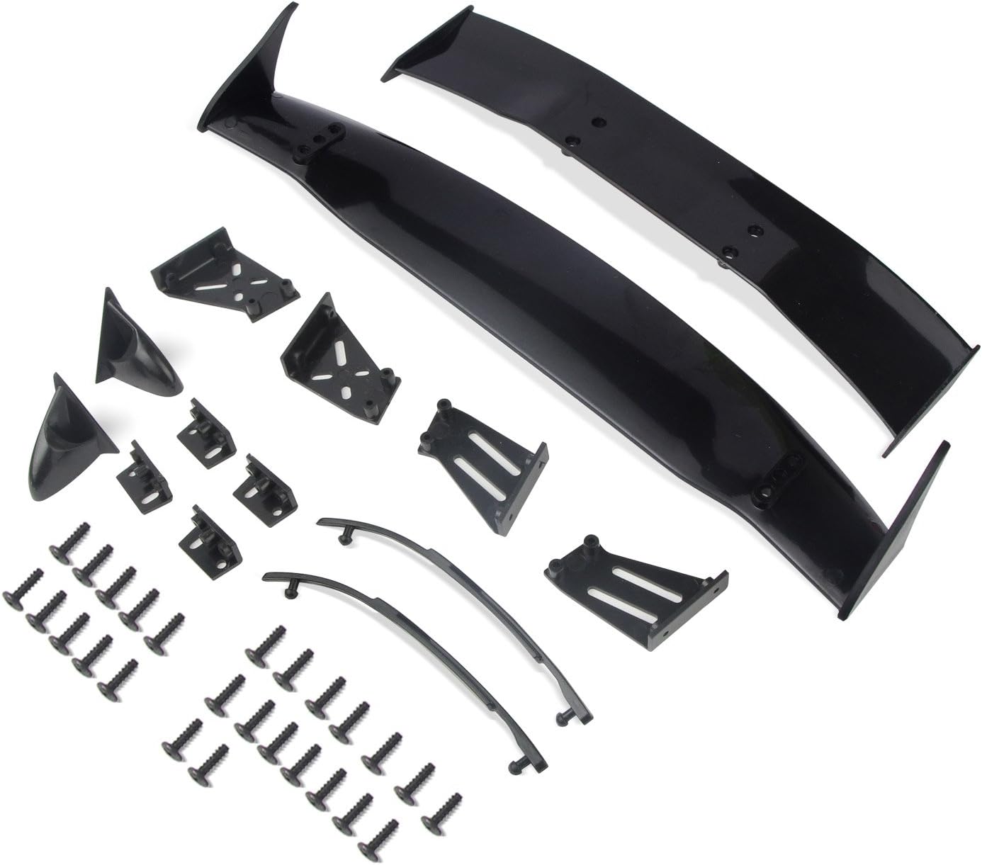 Coolplay® 1/10 RC Car Body Wing Spoiler Body Shell Rear Spoiler Tail Wing Side Mirror Toy Vehicles Parts