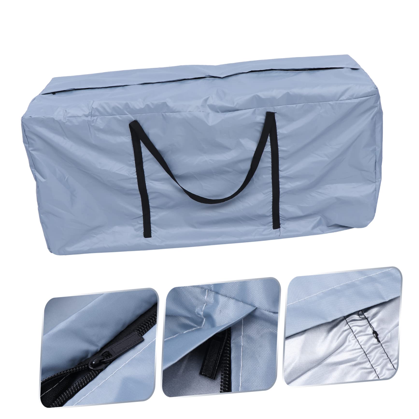 WOONEKY Borsa Per Albero Di Natale Contenitore Organizer Superficie Liscia Maniglia Resistente Zip Di Adatto Per Uso e Protezione Da Polvere