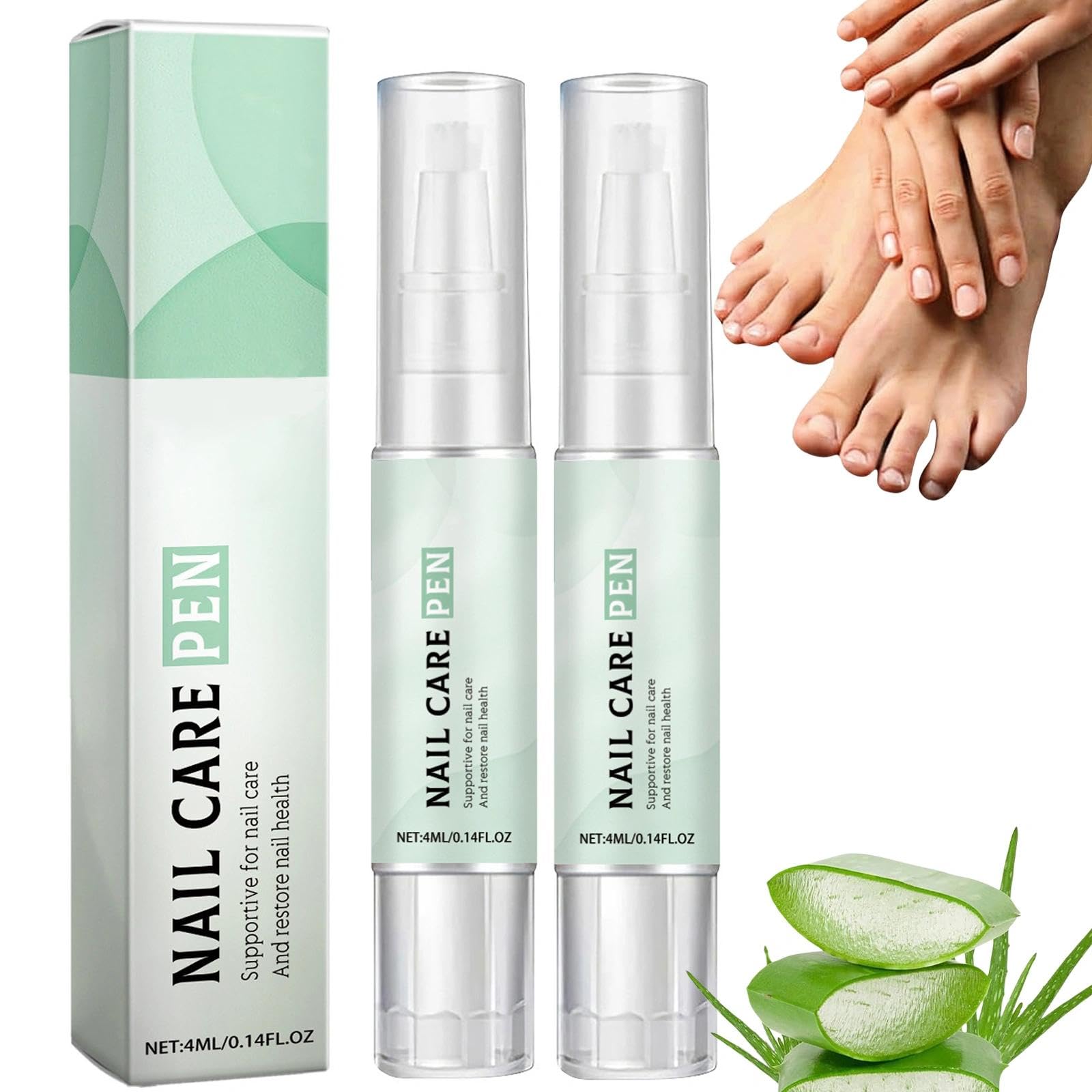 Fungal Nail Treatment Pen - Enhance Nail Appearance - Quick Fix for Toenail Concerns - 2PCS, 1, 2 ml (Pack of 2)