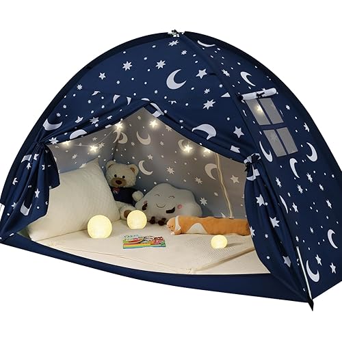 Twin Bed Tent for Kids, Twin Size Bed Canopy with