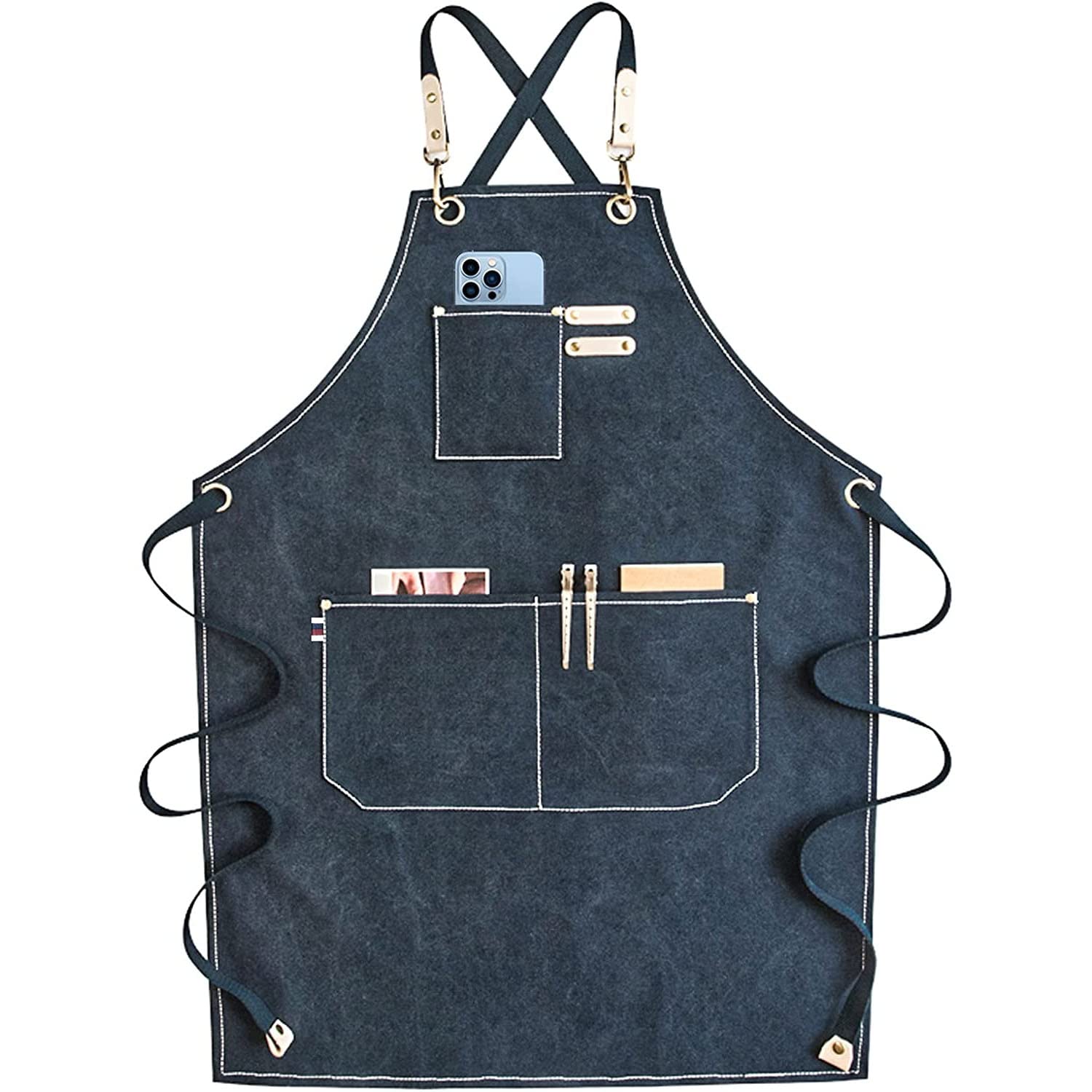carrotez Plus Size Canvas Apron