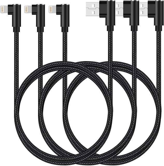 ANSEIP iPhone Charger Cable, 10FT/3M Nylon Braided Lightning Cable Compatible with iPhone 13 12 11 X 8 7 6 Plus iPad Pro Air mini and More