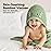 KeaBabies Hooded Baby Towel for Newborn - Viscose Derived from Bamboo Large Baby Bath Towels with Hood for Boys, Girls, Toddler, Extra Absorbent & Soft Newborn Bath Essentials (Alligator, Regular)