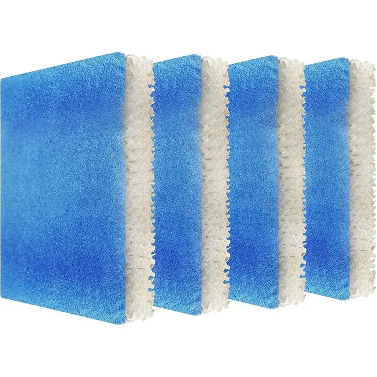 LMRXOFE Humidifier Replament Filter,Compatible For Honeywell,Humidifier Replament 4Pc Wick Filter T For HFT600 / HFT600PDQ With Blue Pre