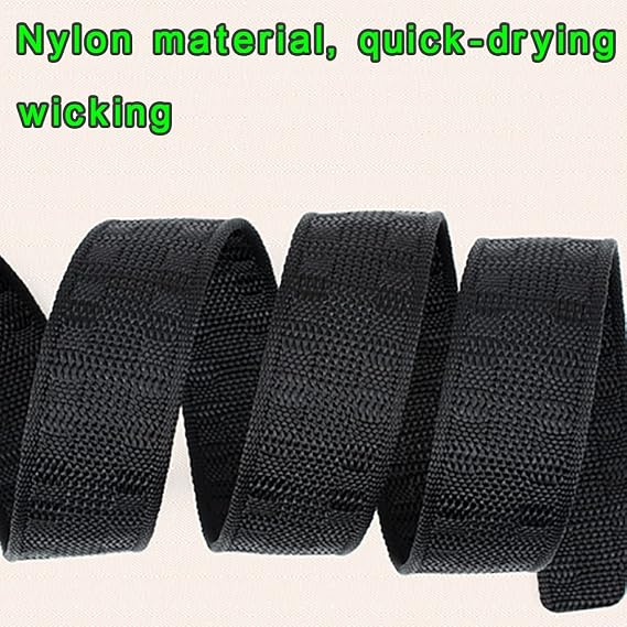 Men Belt Leisure Nylon Training Quick-Drying Quick Release Buckle