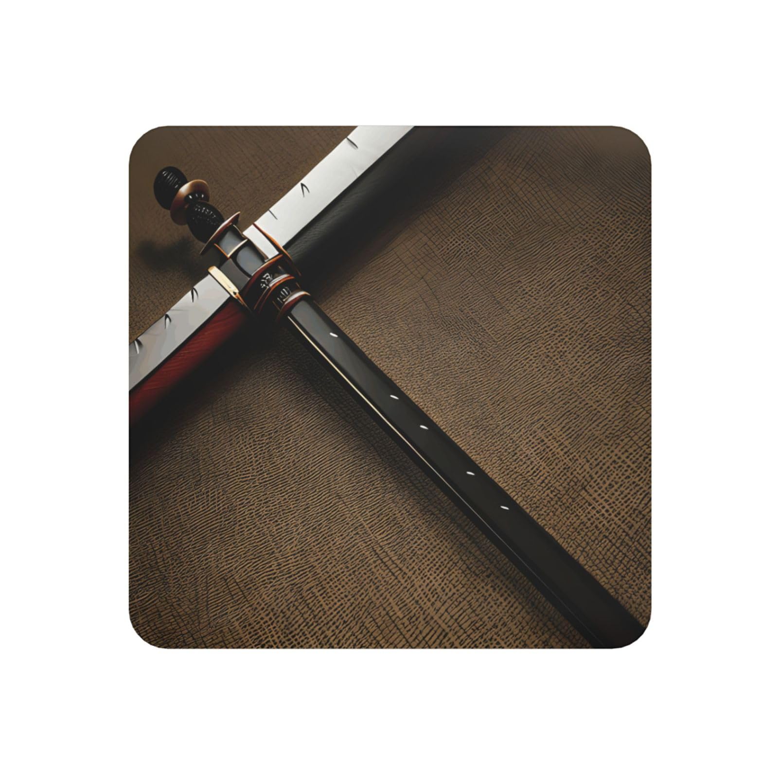 Japanese Samurai Sword Print Refrigerator Magnet,Magnets For Refrigerator Decoration, Kitchen, Office, Wall