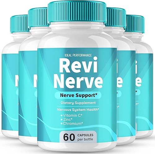 Revi - Cápsulas nerviosas, píldoras oficiales de apoyo nervioso ReviNerve todos los ingredientes naturales, máxima fuerza, fórmula avanzada de salud