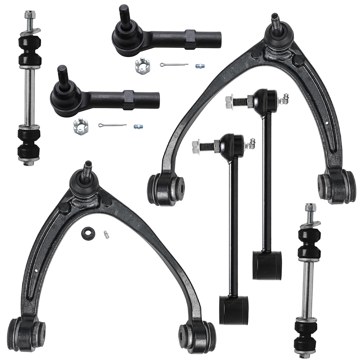 Detroit Axle - 8pc End Kit for Chevy Suburban GMC Yukon XL 1500 Avalanche