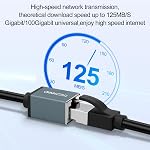 Cat6 Ethernet Extension Cable 6.6FT, 1000Mbps RJ45 Male to Female Adapter Cable, Gigabit LAN Cord for MC, PC, Routers, Modems, and Switch
