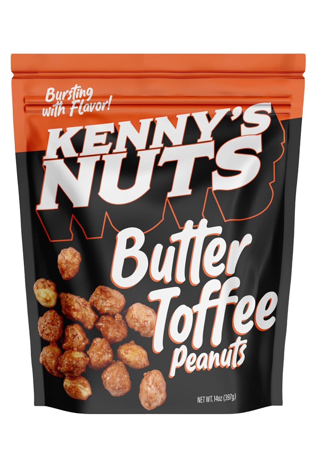 Kenny's Nuts Butter Toffee Peanuts Irresistibly Sweet