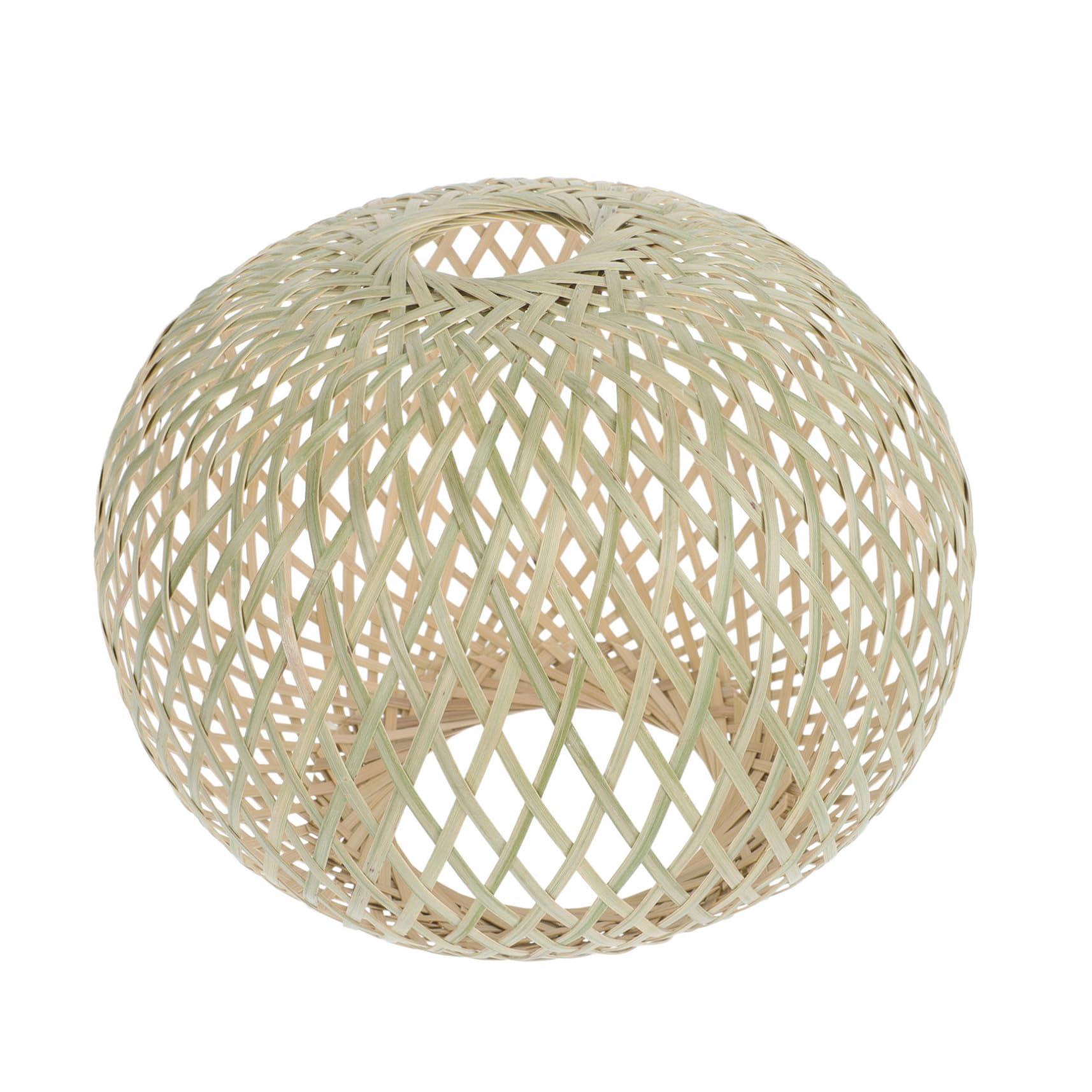 Cubierta tejida de bambú de alta calidad para lámparas decorativas 8